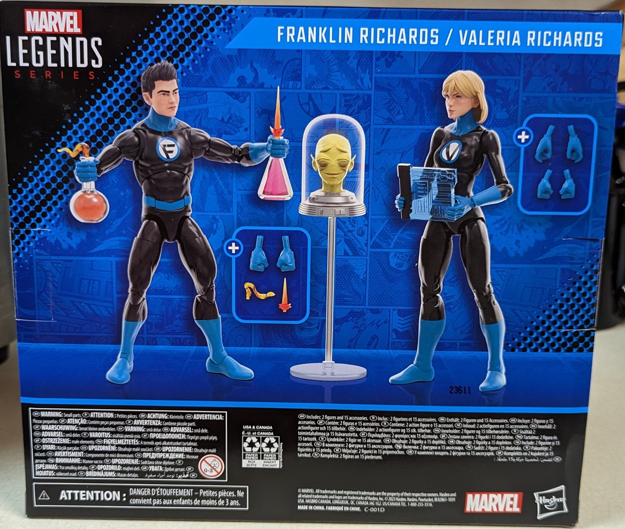 Marvel Legends Fantastic Four Two Pack Franklin Richards & Valeria