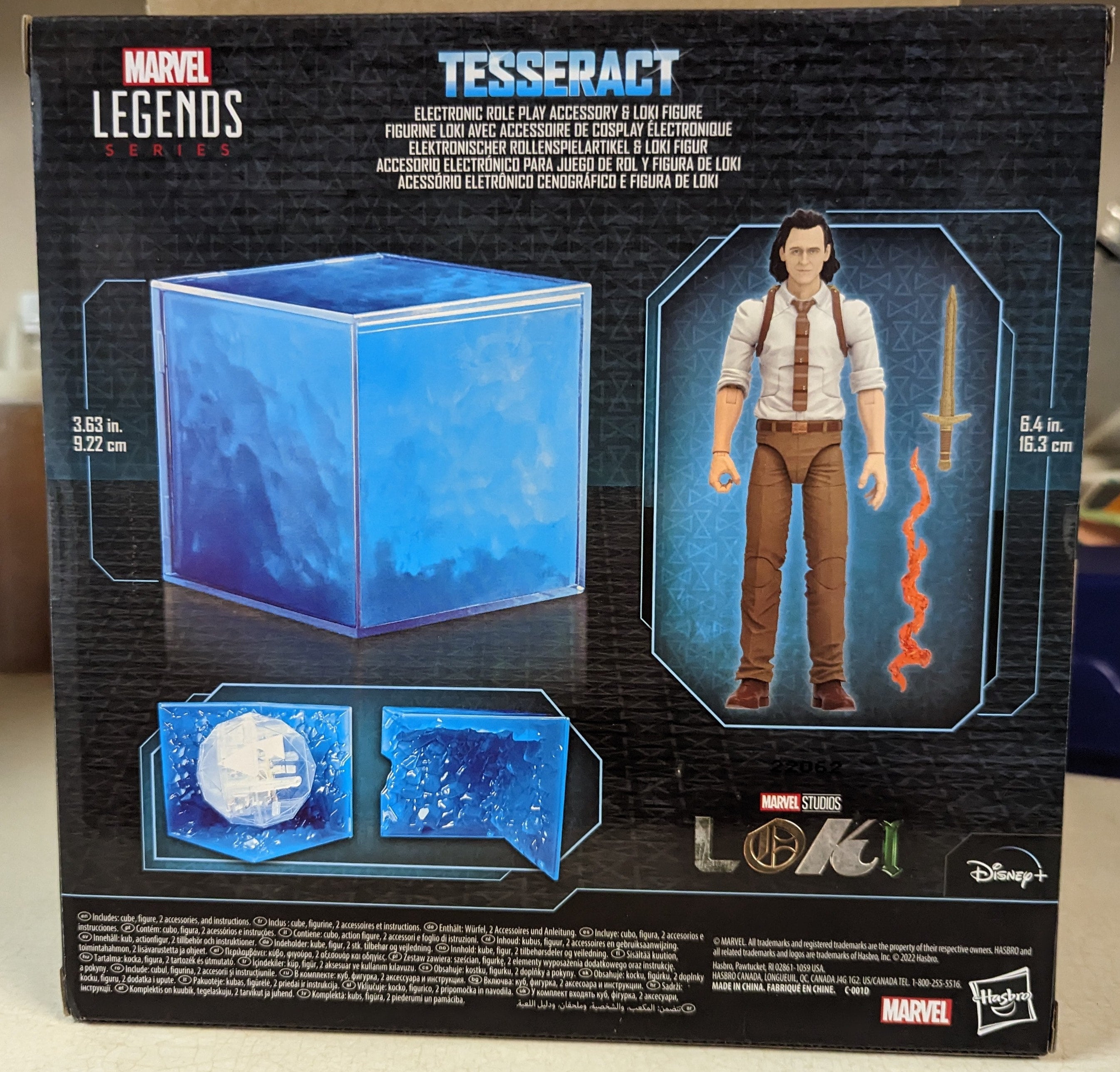 Marvel Legends Tesseract Replica with 6