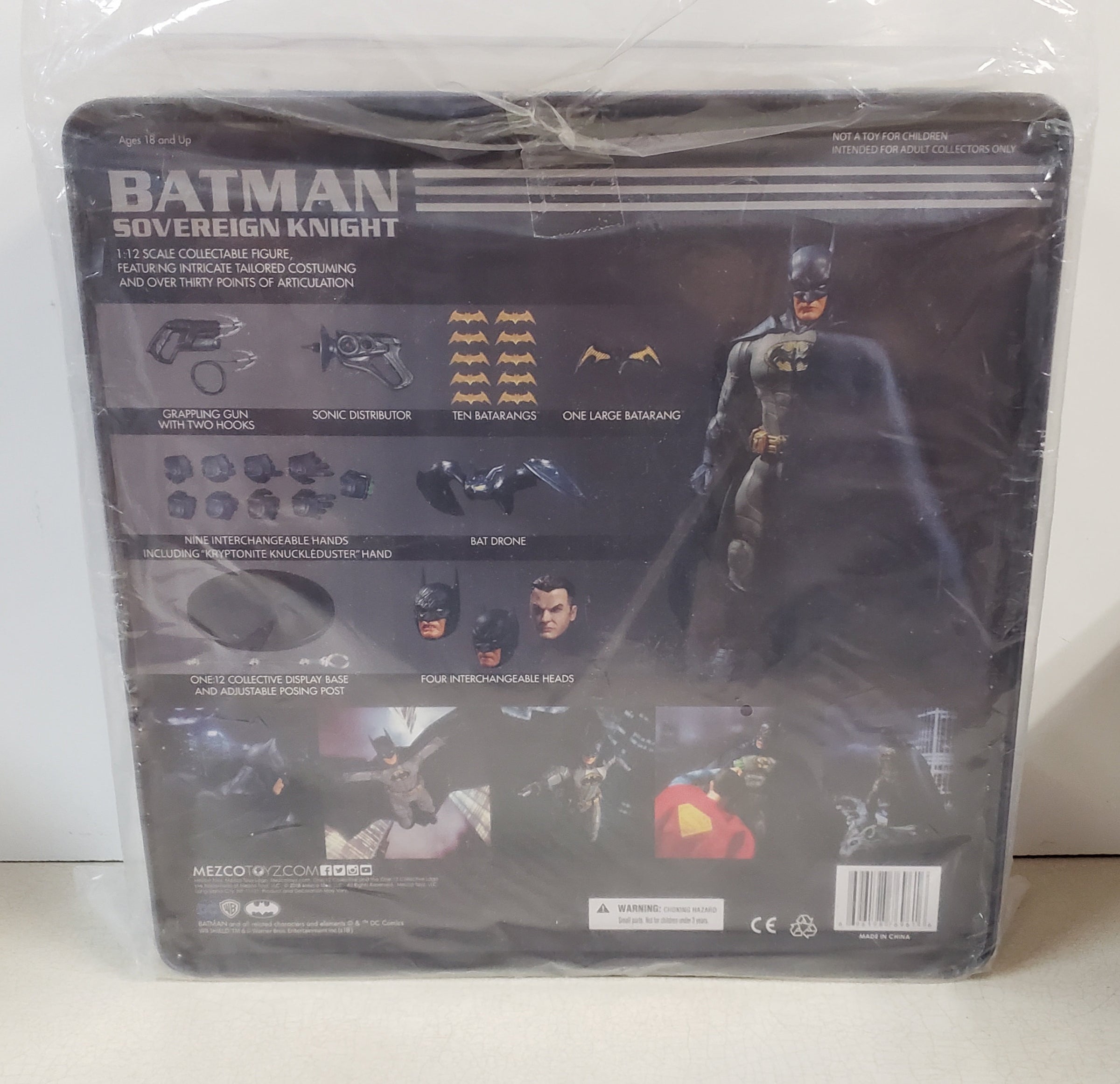 Mezco sovereign knight batman hot sale px