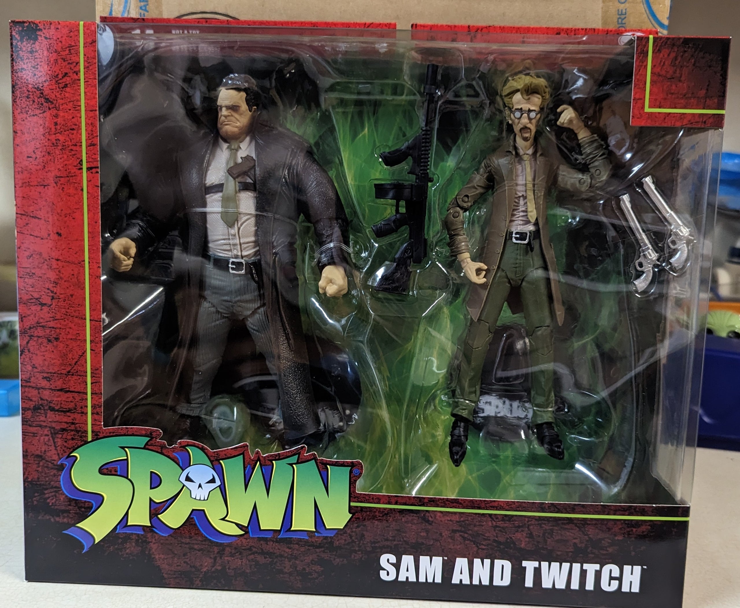 McFarlane Toys Spawn Sam  Twitch pack Buckethead's Collectibles